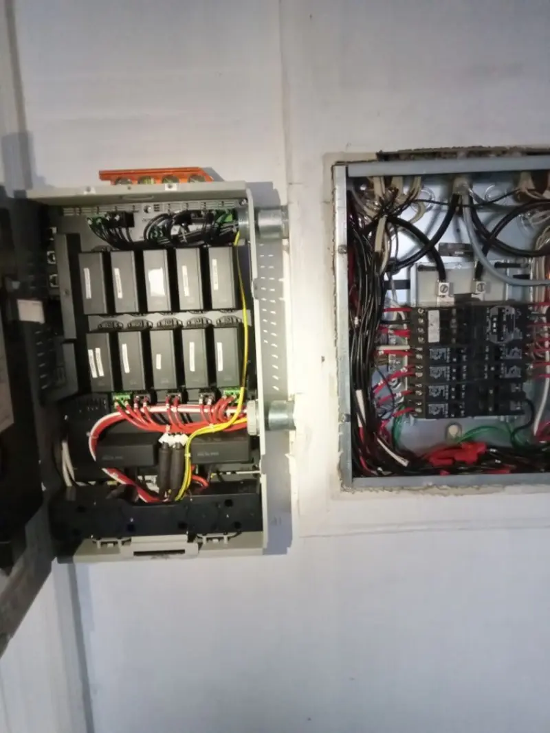 Electrical panel upgrade completed for Indoor Lighting Installation in Marietta